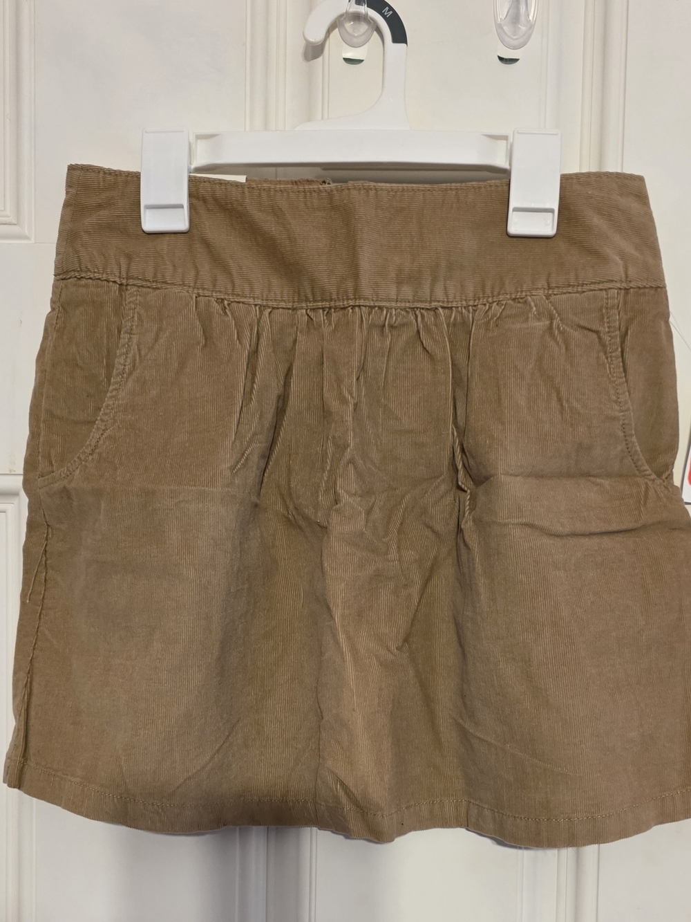 Old Navy Tan Corduroy Mini Skirt